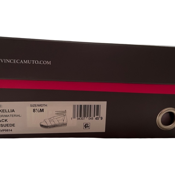 VINCE CAMUTO Animal Print KELLA ESPADRILLE Platforms, New! 8 1/2M NWT - Picture 8 of 9